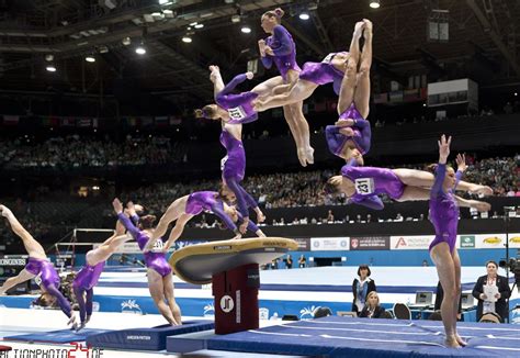 Gymnastics Stunts .